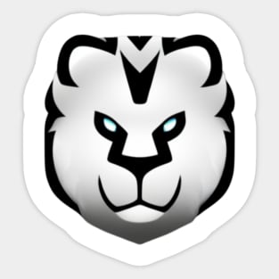 Black Lion Sticker